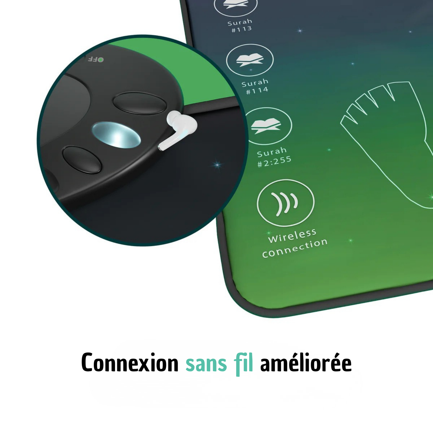 Tapis de prière interactif – Version adulte | Mon Tapis Salah