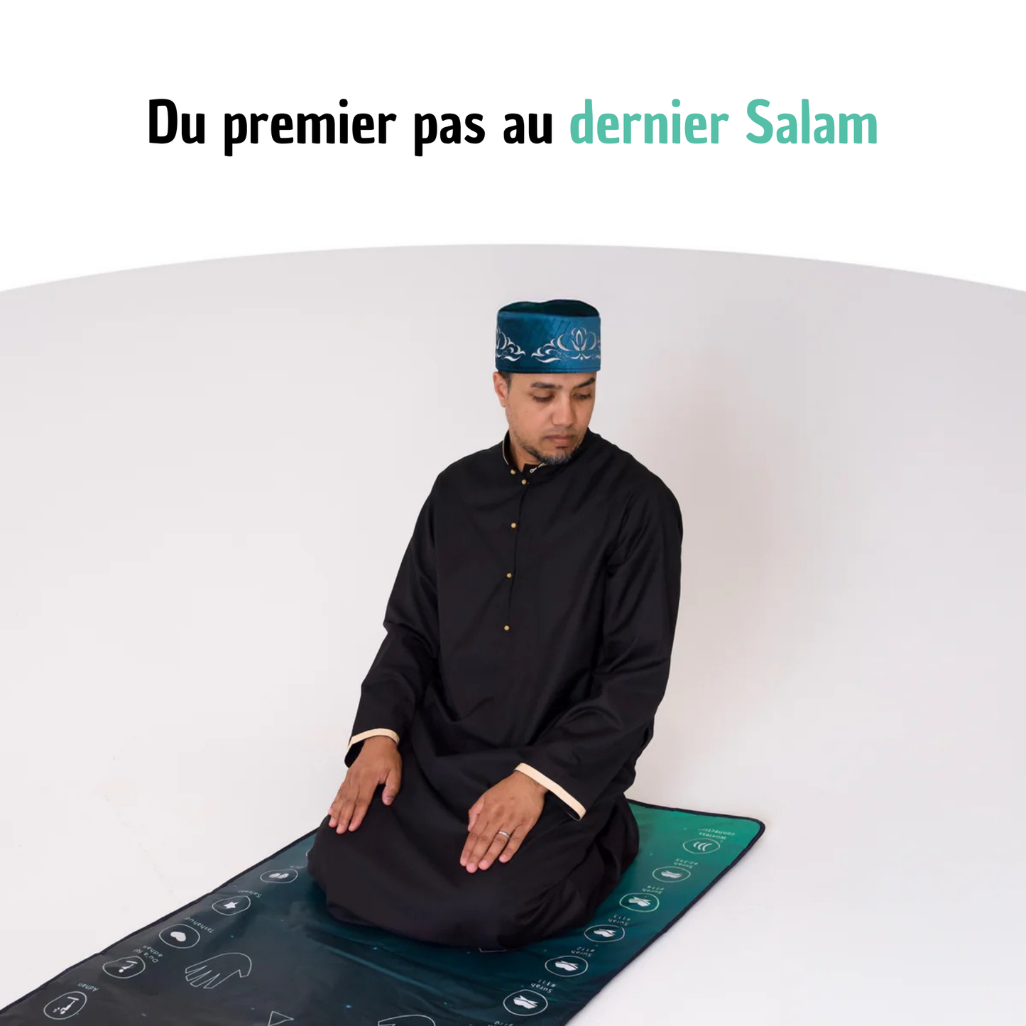 Tapis de prière interactif – Version adulte | Mon Tapis Salah